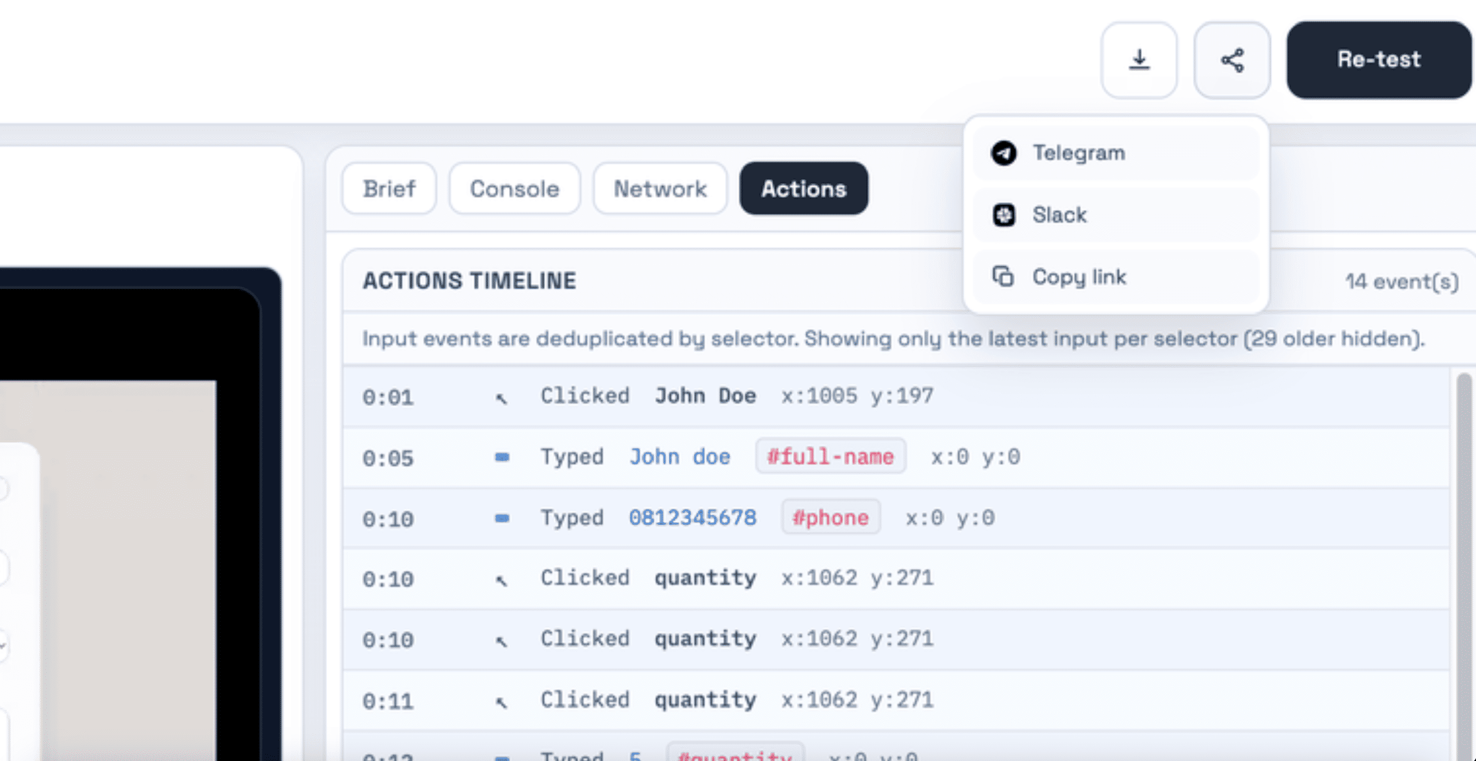 Briq — Share With Team